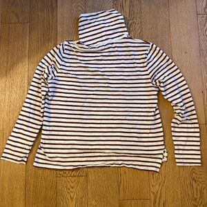 Madewell Striped Turtleneck Long sleeve
